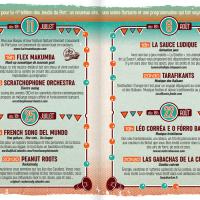 Flyer A5 - 4 volets - Jeudis du Port 2019